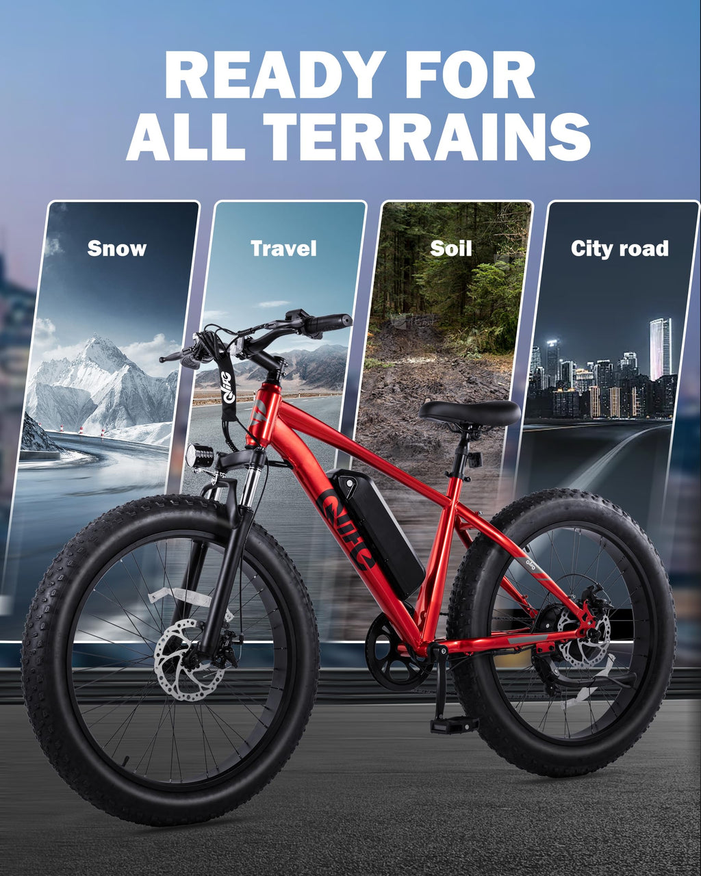 Electric Bike for Adults 1800W 48V 20AH G334
