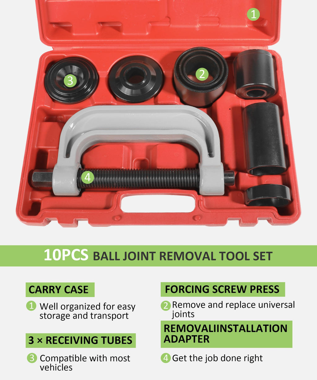 Ball Joint Removal Tool Kit with 4x4 Adapters M60600