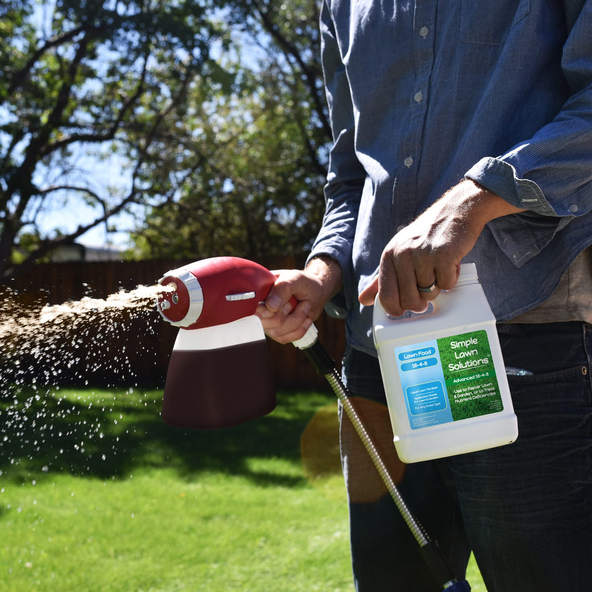 16-4-8 Liquid Lawn Fertilizer Concentrated Spray E737