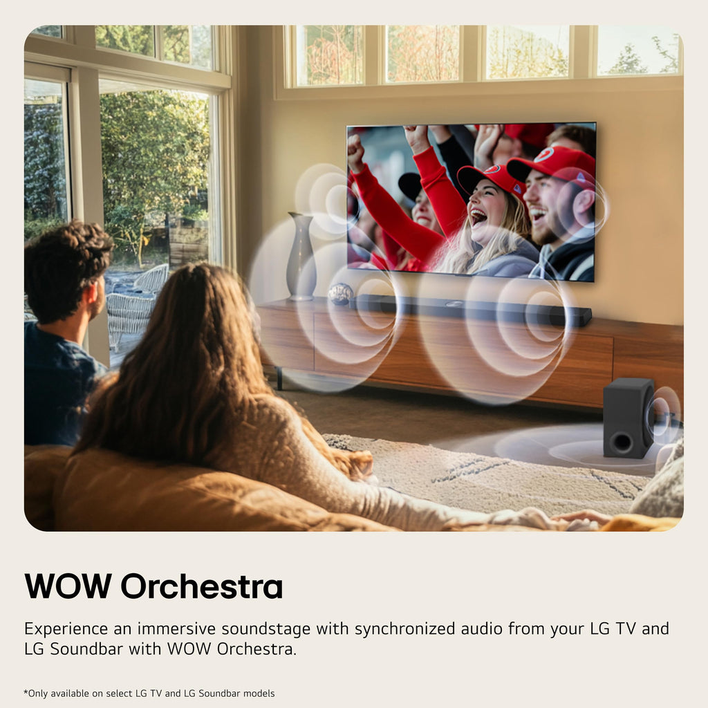 4.1 ch. Home Theater Soundbar with Rear Surround Speakers and Wireless Subwoofer A161