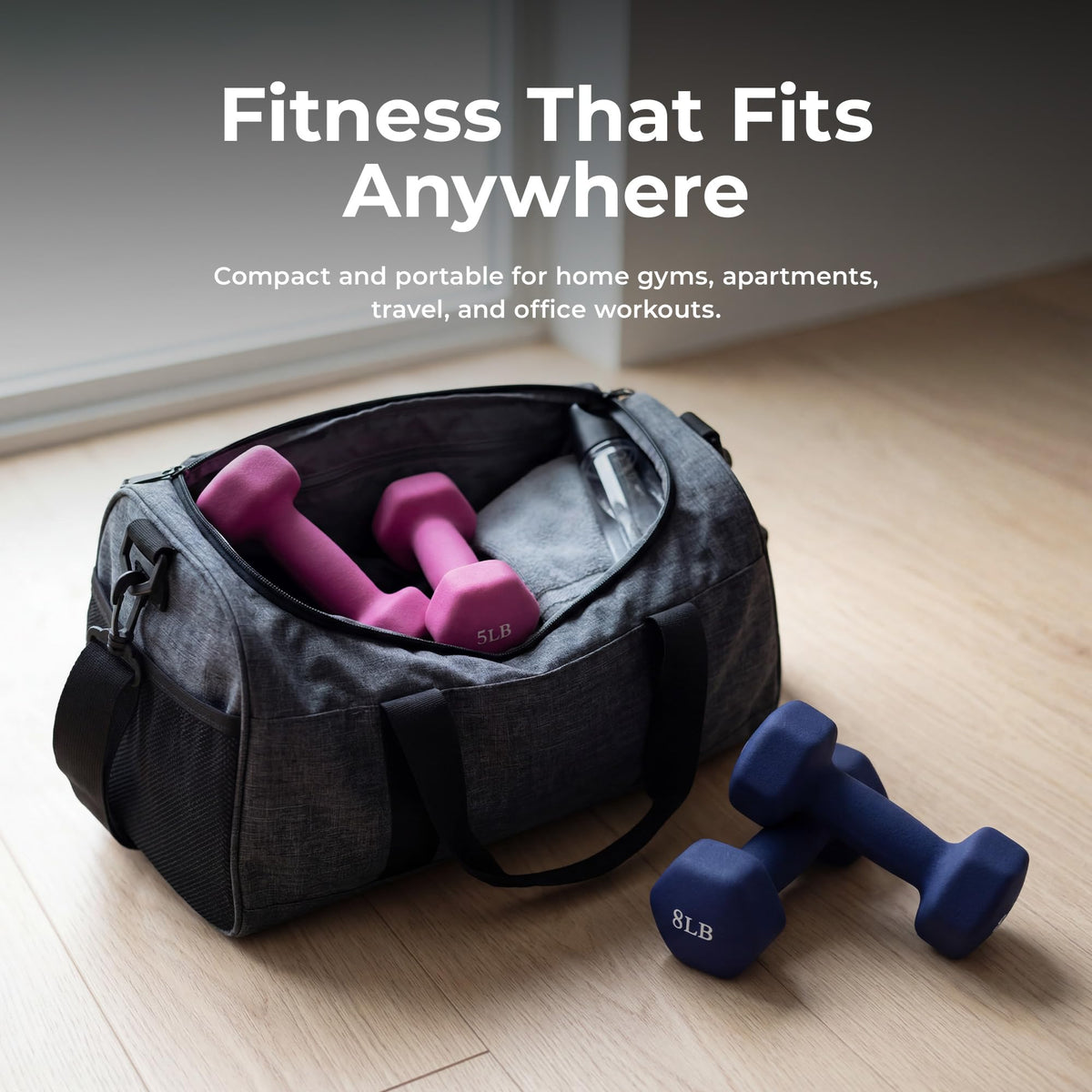 Neoprene Hex Dumbbell 2-10 lb Pair D846599