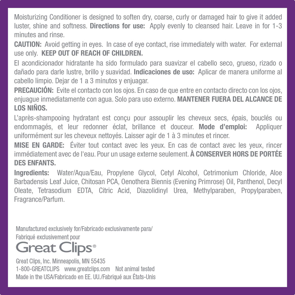 Moisturizing Conditioner 10oz A118824