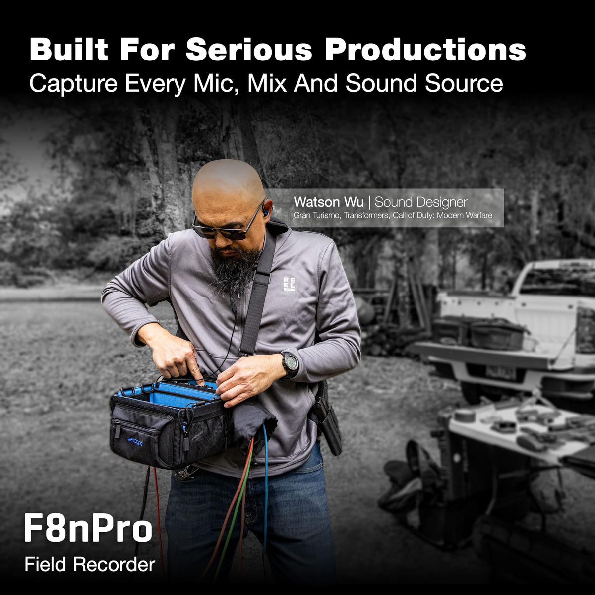 Field Recorder with 8 Inputs & 10 Tracks I6672