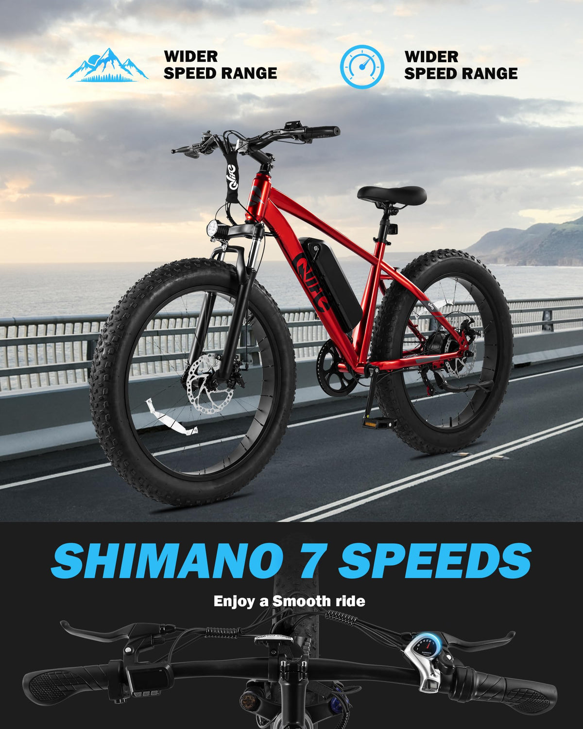 Electric Bike for Adults 1800W 48V 20AH G334