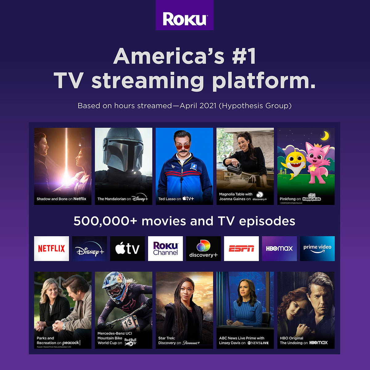 4K HDR Streaming Device with Voice Remote and HDMI Cable H534479