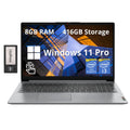 15.6" FHD Touchscreen Laptop, Intel i3, 8GB RAM, 416GB Storage, Gray G449552