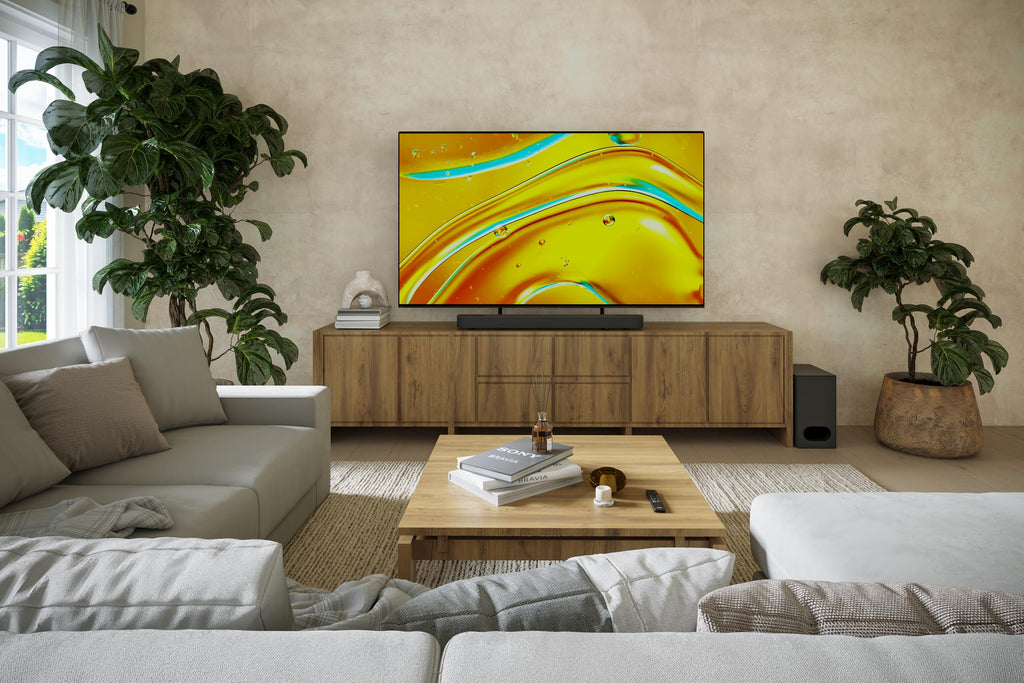 55-Inch 4K Mini LED Smart TV & 3.1.2ch Soundbar with Wireless Subwoofer Bundle S739242
