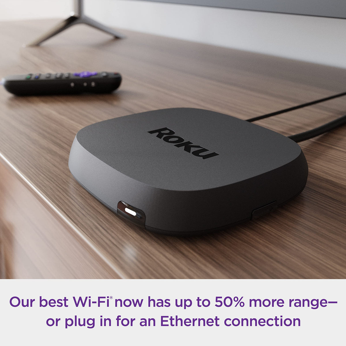 4K HDR Streaming Device with Voice Remote and HDMI Cable H534479