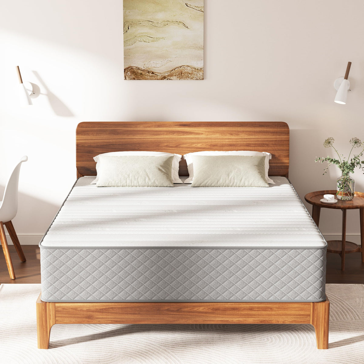 10 Inch Full Size Medium Firm Hybrid Mattress Y1780