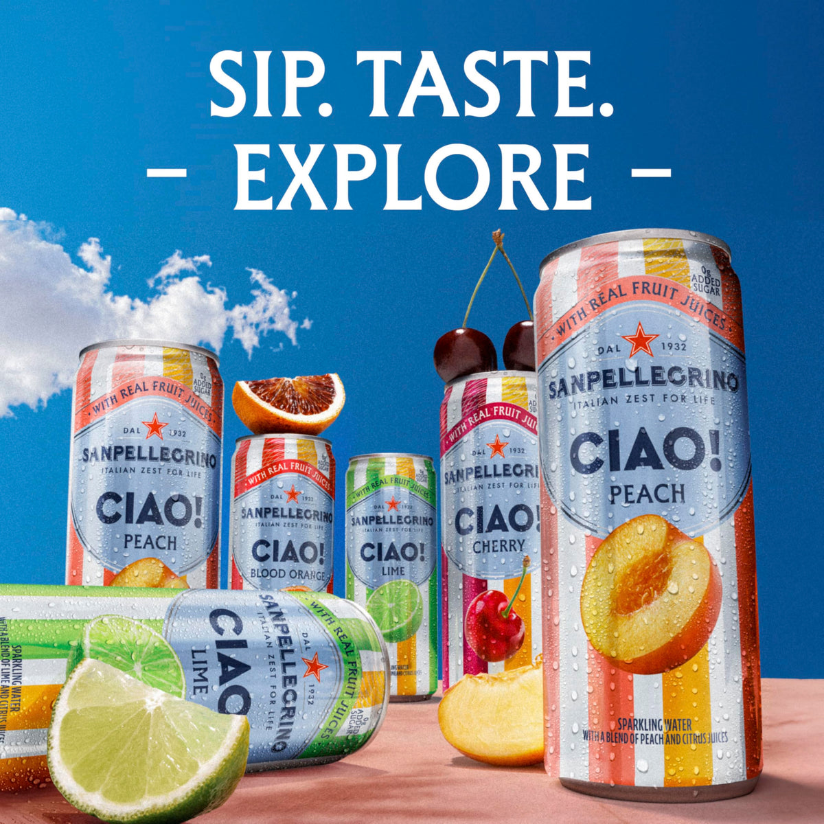 Peach Sparkling Water 24 Pack M531