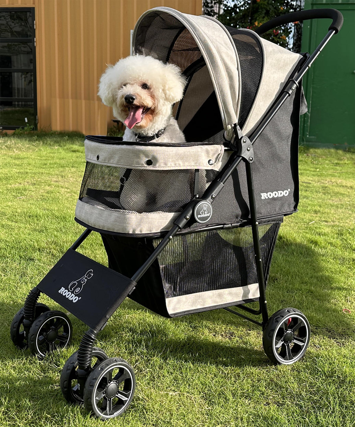 4 Wheel Lightweight Foldable Pet Stroller W674543