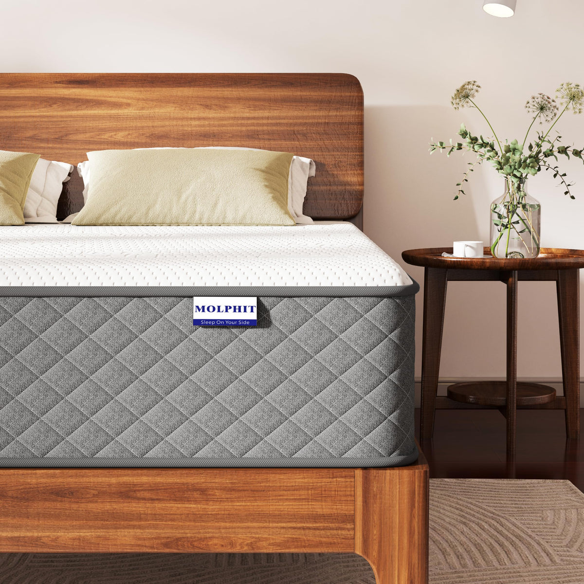 10 Inch Full Size Medium Firm Hybrid Mattress Y1780