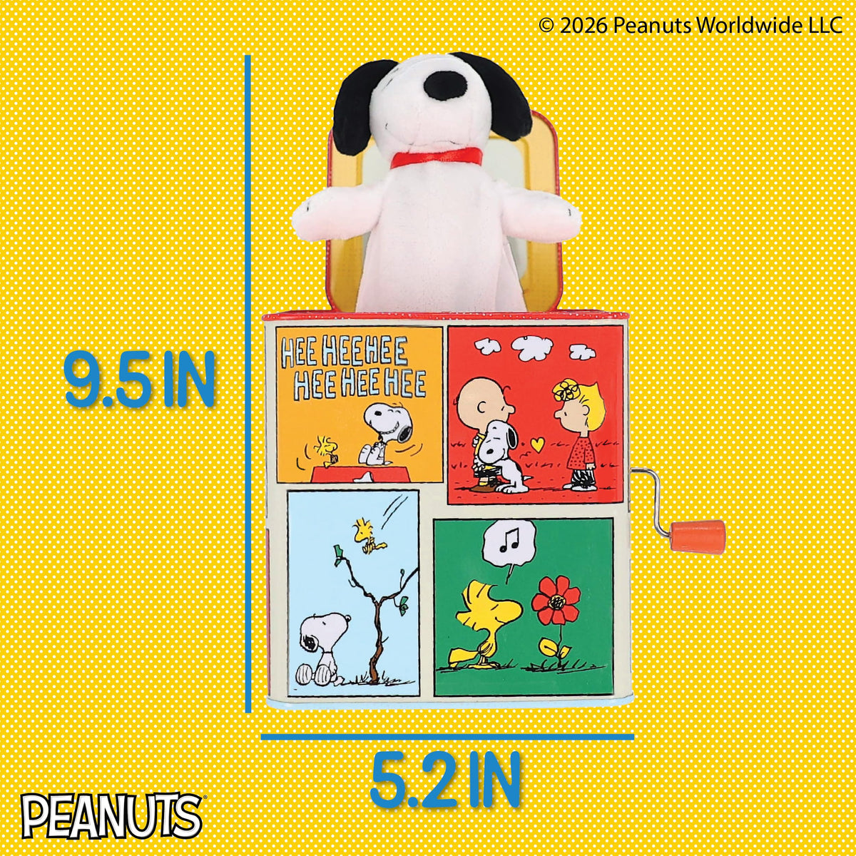 Musical Metal Jack-in-the-Box N534622